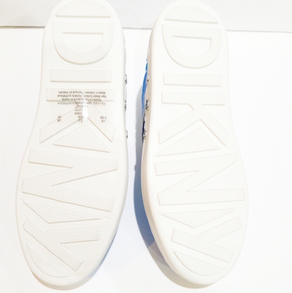 DKNY Case Sneakers Bright Blue -8.5 - Picture 3 of 3